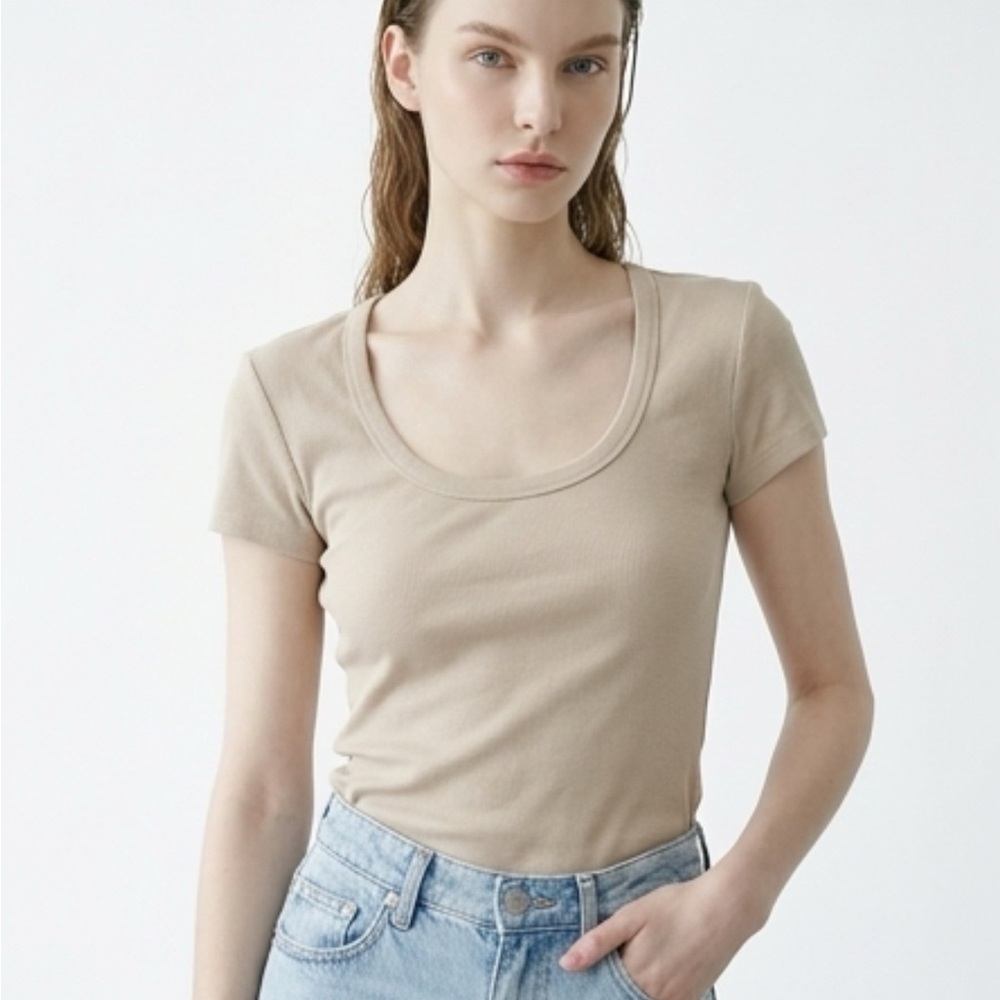 Women's Casual Scoop Neck Tops - Set of 3